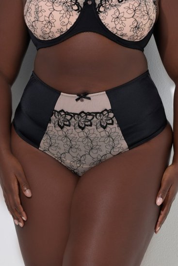 Ulla Popken 845347 Tangas de flores Rosa palo - Bragas - 
