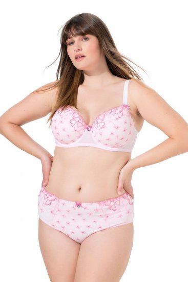 Ulla Popken 845425 Bragas con encaje Rosa - Bragas - 