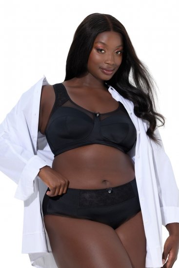 Ulla Popken 845511 Bragas Negro - Bragas - 