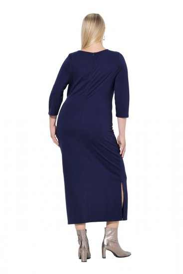 Ulla Popken 845705 Vestido de jersey Azul marino - Vestidos midi - Vestidos midi de talla grande