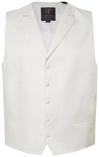 JP1880 846048 Chaleco de boda Blanco roto - Trajes - Trajes 2XL-8XL