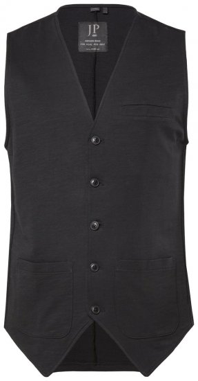 JP1880 846089 Chaleco de felpa Negro - Trajes - Trajes 2XL-8XL