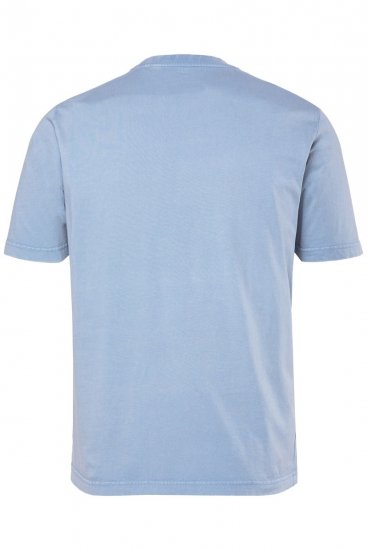 JP1880 846221 Rolling Stones Tongue Camiseta Azul claro - Camisetas de bandas - Camisetas de bandas de música