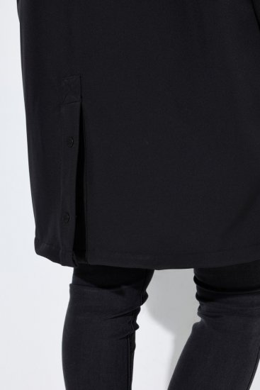 Ulla Popken 846278 Abrigo softshell Negro - Abrigos - Abrigos de talla grande