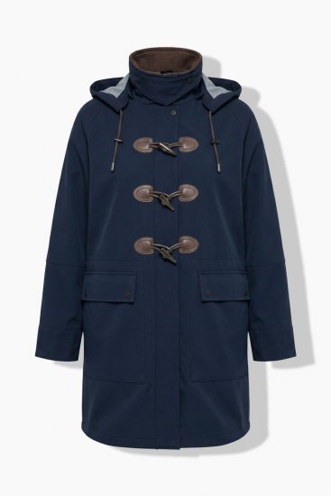 Ulla Popken 846278 Abrigo softshell Azul marino - Abrigos - Abrigos de talla grande