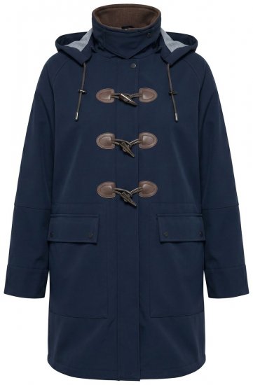 Ulla Popken 846278 Abrigo softshell Azul marino - Abrigos - Abrigos de talla grande