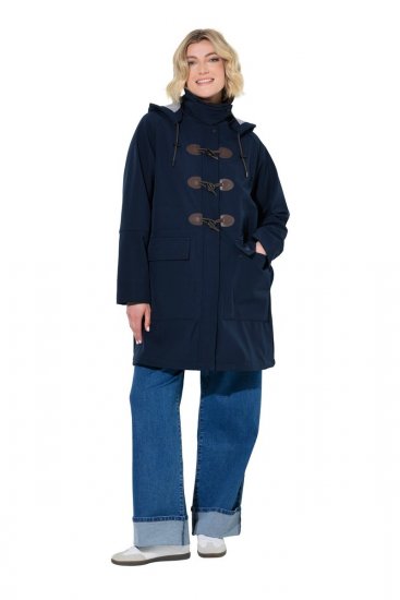Ulla Popken 846278 Abrigo softshell Azul marino - Abrigos - Abrigos de talla grande