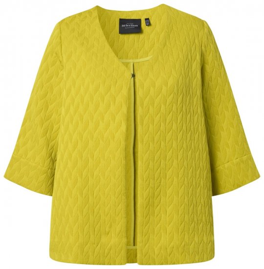 Ulla Popken 846339 Chaqueta Verde oliva - Chaquetas - Chaquetas para mujer en tallas grandes