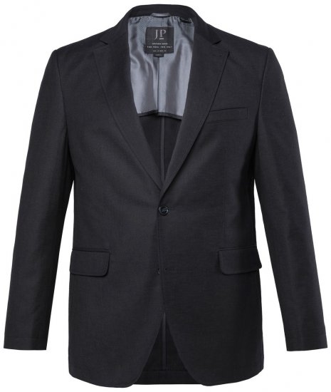 JP1880 Korsika Blazer con aspecto de lino Negro - Trajes - Trajes 2XL-8XL