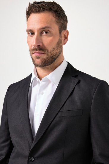 JP1880 Korsika Blazer con aspecto de lino Negro - Trajes - Trajes 2XL-8XL