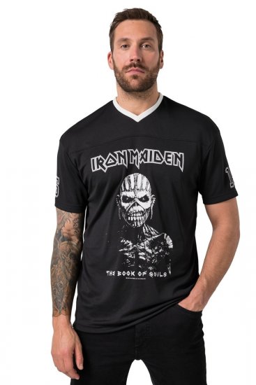 JP1880 Iron Maiden The Book of Souls T-Shirt Black - Camisetas de bandas - Camisetas de bandas de música