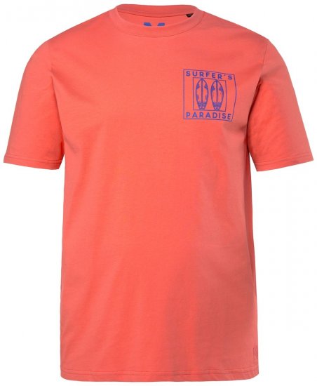 Men+ 829 Camiseta Surfer's Paradise Coral - Camisetas - Camisetas - 2XL-14XL
