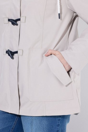 Ulla Popken 846853 Chaqueta softshell Champán - Chaquetas - Chaquetas para mujer en tallas grandes
