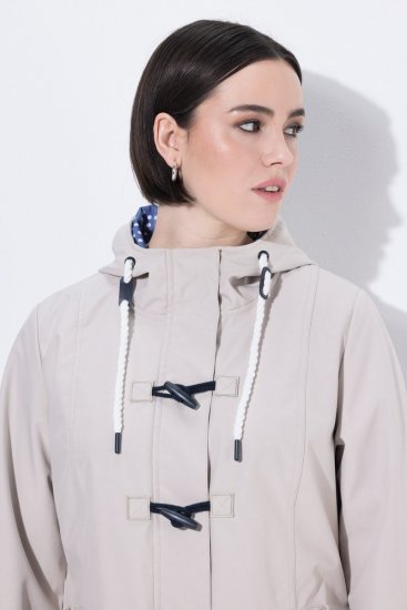 Ulla Popken 846853 Chaqueta softshell Champán - Chaquetas - Chaquetas para mujer en tallas grandes