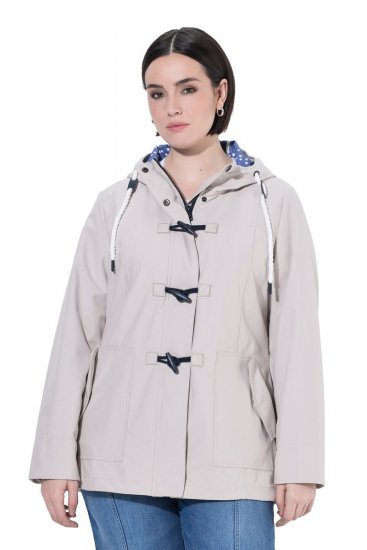 Ulla Popken 846853 Chaqueta softshell Champán - Chaquetas - Chaquetas para mujer en tallas grandes