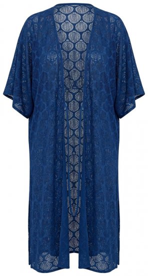 Ulla Popken 847654 Vestido estampado Azul marino - Caftanes - 