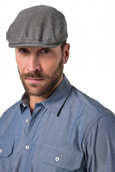 JP1880 848623 Gorra plana Gris oscuro - Gorras - 