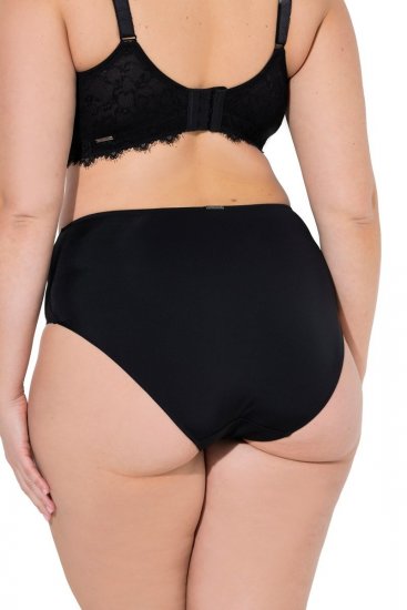 Ulla Popken 848693 Bóxer con encaje Negro - Bragas - 