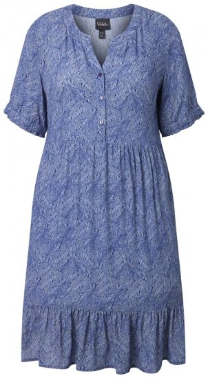 Ulla Popken 848724 Vestido estampado Multicolor - Vestidos - Vestidos para todas las tallas