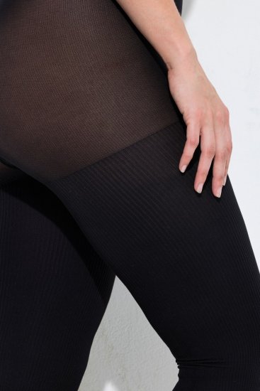 Ulla Popken 849063 Medias Negro - Medias & calcetines - 