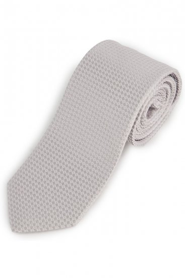 JP1880 849125 Set de corbata extralarga Plata mate - Corbatas y pajaritas - 