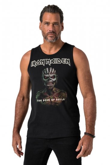 JP1880 849285 Iron Maiden The Book of Souls Camiseta de tirantes Negro - Camisetas de bandas - Camisetas de bandas de música