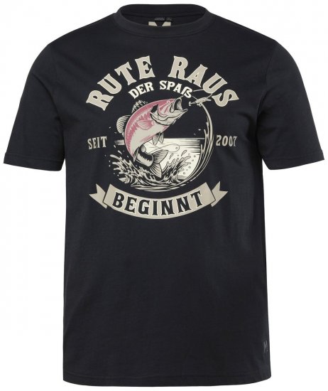 Men+ 547 Camiseta Rute Raus Negro - Camisetas - Camisetas - 2XL-14XL