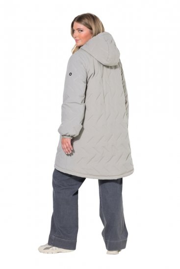 Ulla Popken 849552 Abrigo acolchado Gris - Abrigos - Abrigos de talla grande