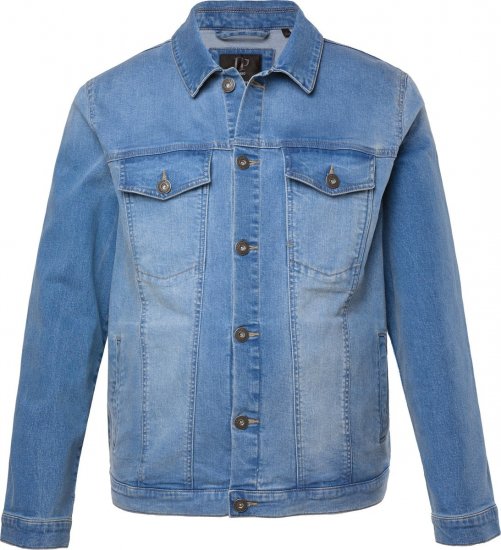JP1880 849703 Chaqueta vaquera con muchos bolsillos Azul índigo - Chaquetas - Chaquetas Tallas Grandes 2XL-8XL
