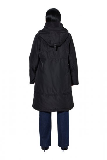 Ulla Popken 849908 Chaqueta impermeable Azul marino - Chaquetas - Chaquetas para mujer en tallas grandes