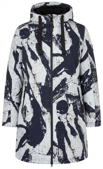Ulla Popken 849984 Abrigo técnico Gris - Abrigos - Abrigos de talla grande