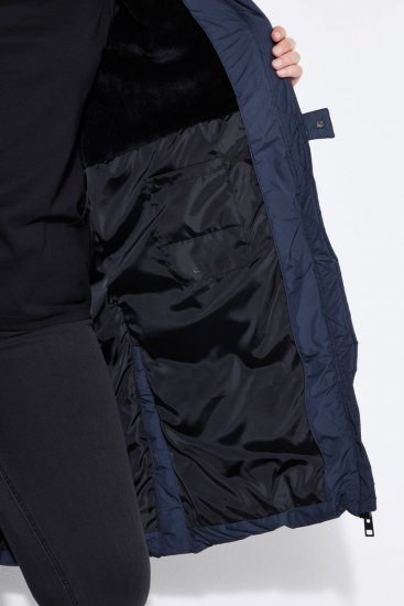Ulla Popken 850041 Abrigo acolchado Azul marino - Abrigos - Abrigos de talla grande