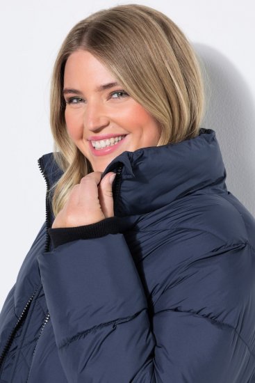 Ulla Popken 850041 Abrigo acolchado Azul marino - Abrigos - Abrigos de talla grande