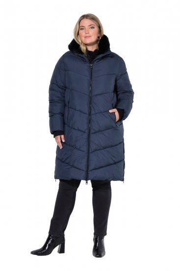 Ulla Popken 850041 Abrigo acolchado Azul marino - Abrigos - Abrigos de talla grande
