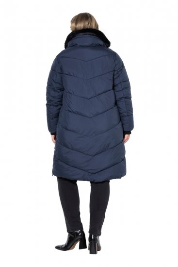 Ulla Popken 850041 Abrigo acolchado Azul marino - Abrigos - Abrigos de talla grande