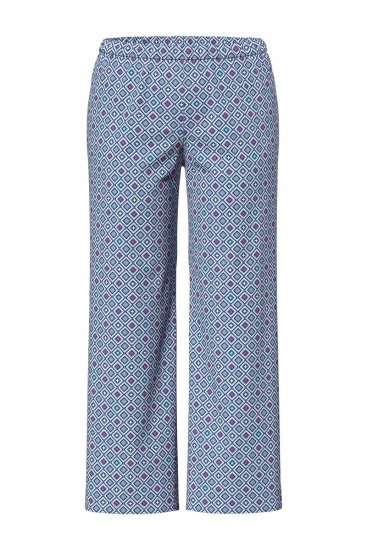 Ulla Popken 850045 Pijama de manga corta Azul claro - Pijamas/ropa de estar en casa - 