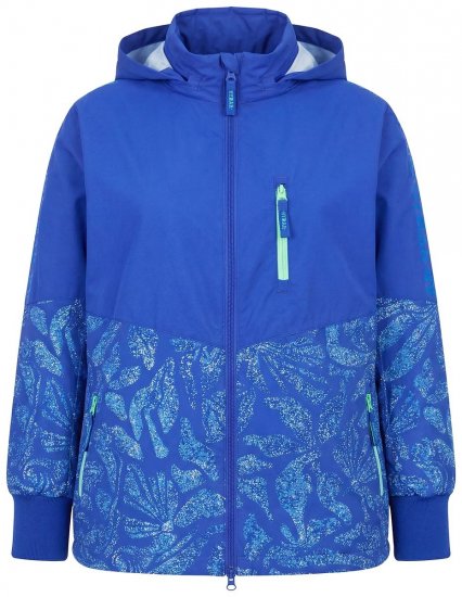 Ulla Popken 850339 Chaqueta técnica Azul real - Chaquetas - Chaquetas para mujer en tallas grandes
