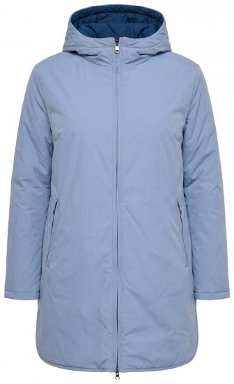 Ulla Popken 850361 Chaqueta técnica Azul denim - Chaquetas - Chaquetas para mujer en tallas grandes