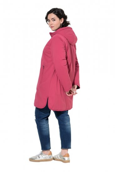 Ulla Popken 850361 Chaqueta técnica reversible HYPRAR Rosa claro - Chaquetas - Chaquetas para mujer en tallas grandes