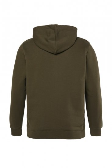 Men+ 375 Sudadera con capucha y cremallera Heritage Denim Verde caqui - Sudaderas - Sudaderas 2XL-12XL