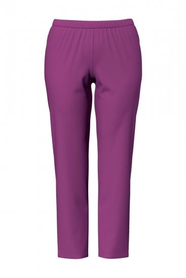 Ulla Popken 850403 Pijama de flores Violeta - Pijamas/ropa de estar en casa - 