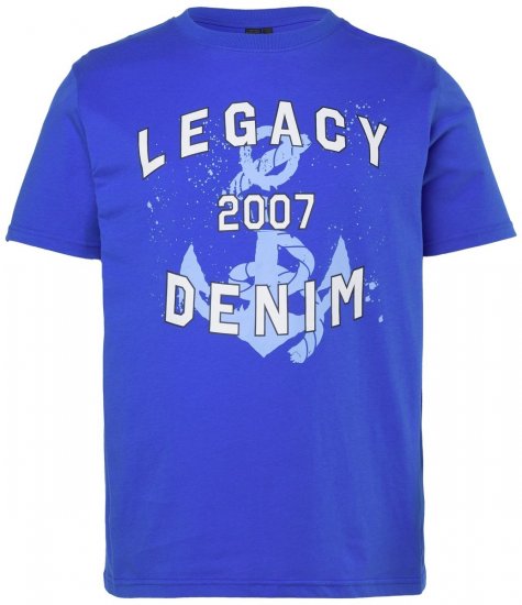 Men+ 440 Camiseta Legacy Denim Azul celeste - Camisetas - Camisetas - 2XL-14XL