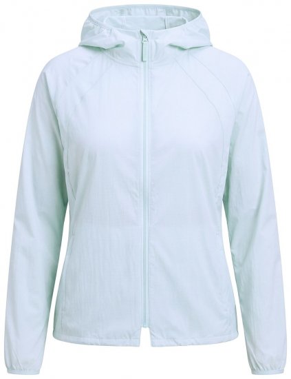 Ulla Popken 850452 Chaqueta técnica Azul claro - Chaquetas - Chaquetas para mujer en tallas grandes