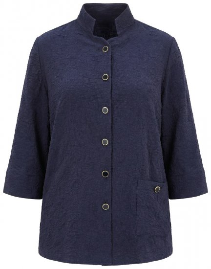 Ulla Popken 850615 Chaqueta Azul marino - Chaquetas - Chaquetas para mujer en tallas grandes