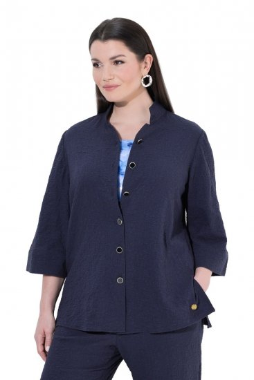 Ulla Popken 850615 Chaqueta Azul marino - Chaquetas - Chaquetas para mujer en tallas grandes