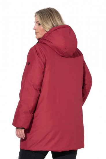Ulla Popken 850794 Abrigo técnico Rojo - Abrigos - Abrigos de talla grande