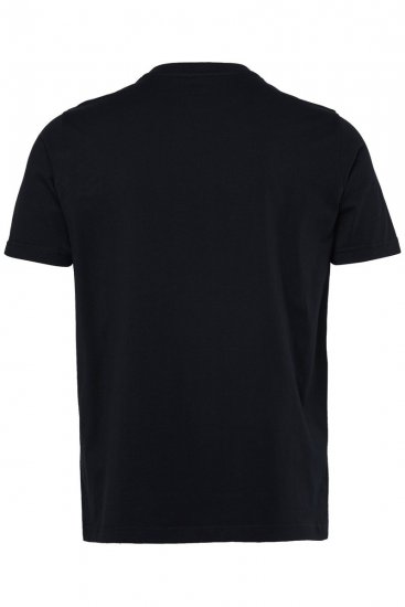 JP1880 851008 Camiseta con estampado en el pecho Negro TALL - TALL camisas - Camisetas para hombres altos