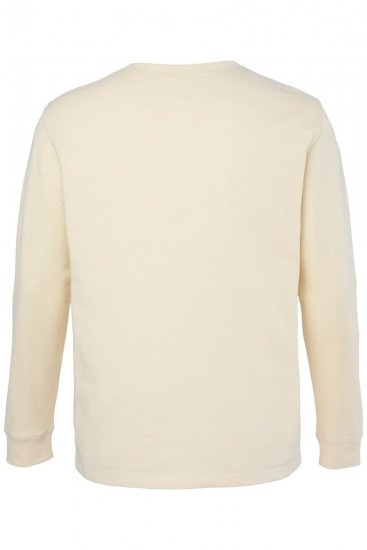 JP1880 851075 Camiseta henley de manga larga Gris arena TALL - TALL camisas - Camisetas para hombres altos
