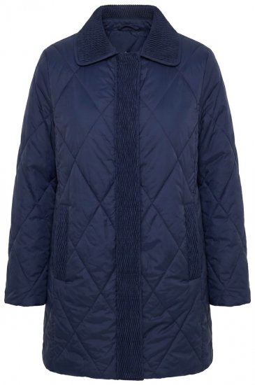 Ulla Popken 851123 Chaqueta acolchada Azul marino - Chaquetas - Chaquetas para mujer en tallas grandes