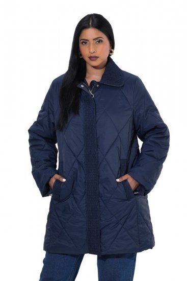 Ulla Popken 851123 Chaqueta acolchada Azul marino - Chaquetas - Chaquetas para mujer en tallas grandes